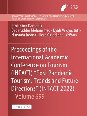 cover image of Proceedings of the International Academic Conference on Tourism (INTACT) "Post Pandemic Tourism